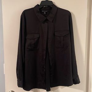 Gently used INC button down 100% polyester XXL
